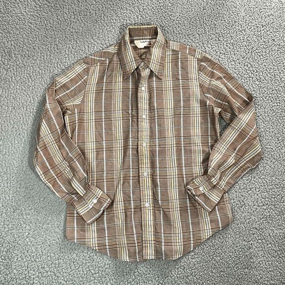 Vintage Lady Arrow Western Button Up Shirt Women 70s 80s Long Sleeve Medium - Picture 1 of 6